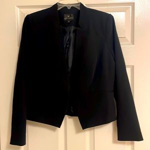 Cropped Open Blazer